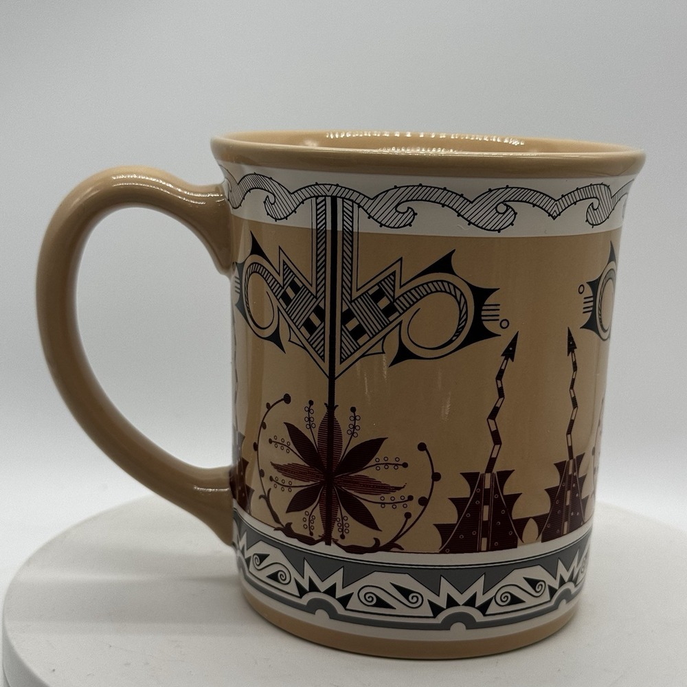 Pendleton Woolen Mills Center of Creation Legendary Ceramic Coffee Mug Cup 18oz